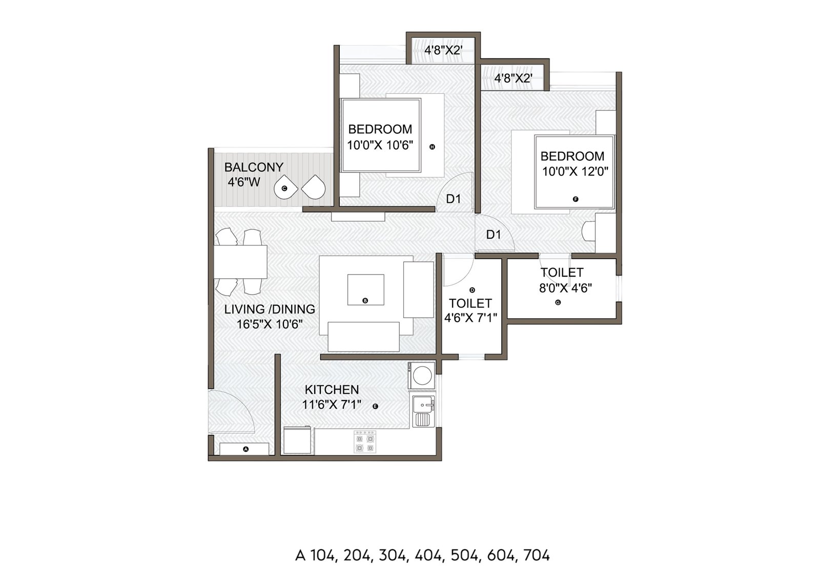 2-BHK-(Type-2)